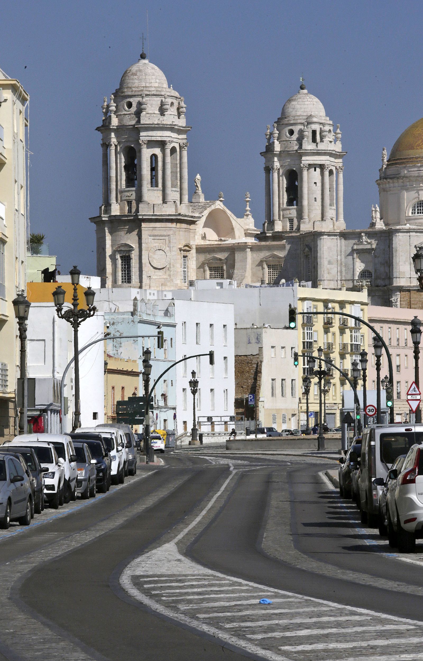 Imágenes del estado de alarma en cadiz - día 2