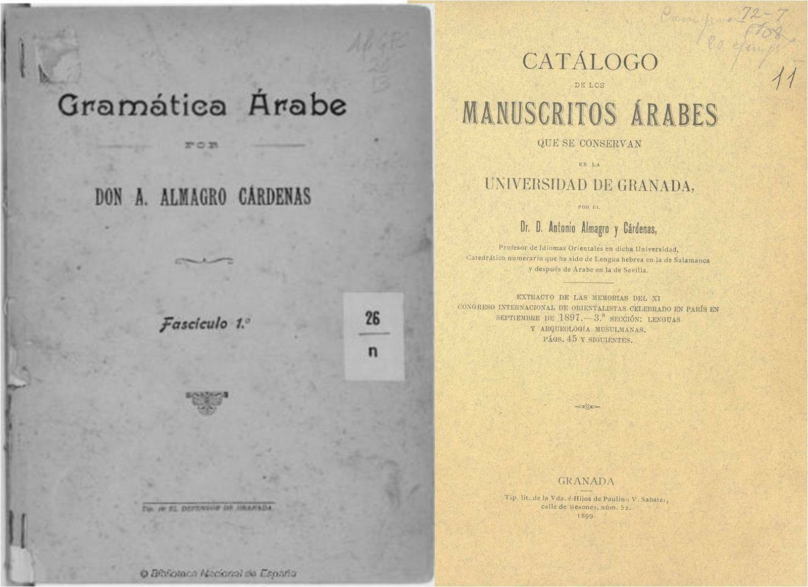 Almagro Cárdenas, un catedrático distraído.