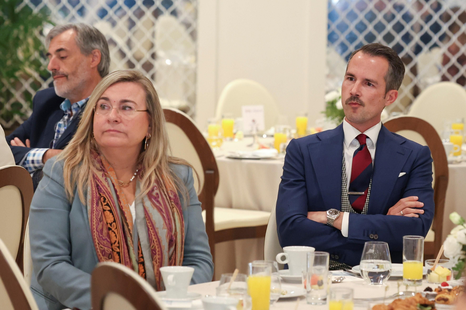 Las fotos del Foro Joly con el presidente del Instituto de Crédito Oficial (ICO)