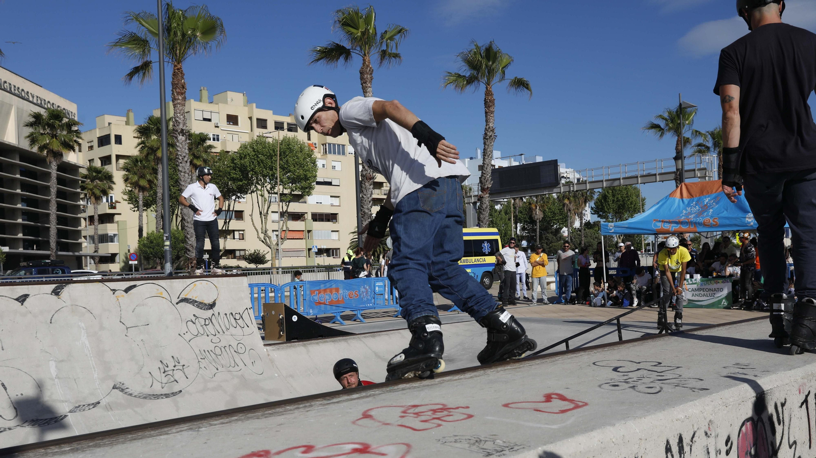 Las fotos del Campeonato de Andalucía de Roller Freestyle en la Línea