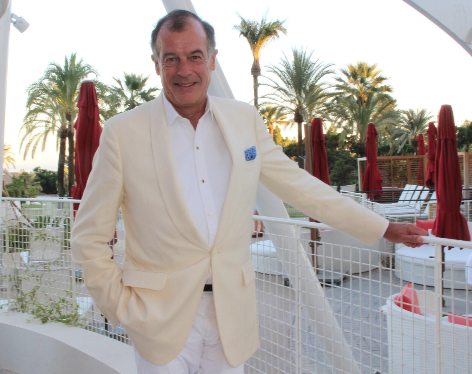 El presidente del Club Med, Henri Giscard d'Estaing.