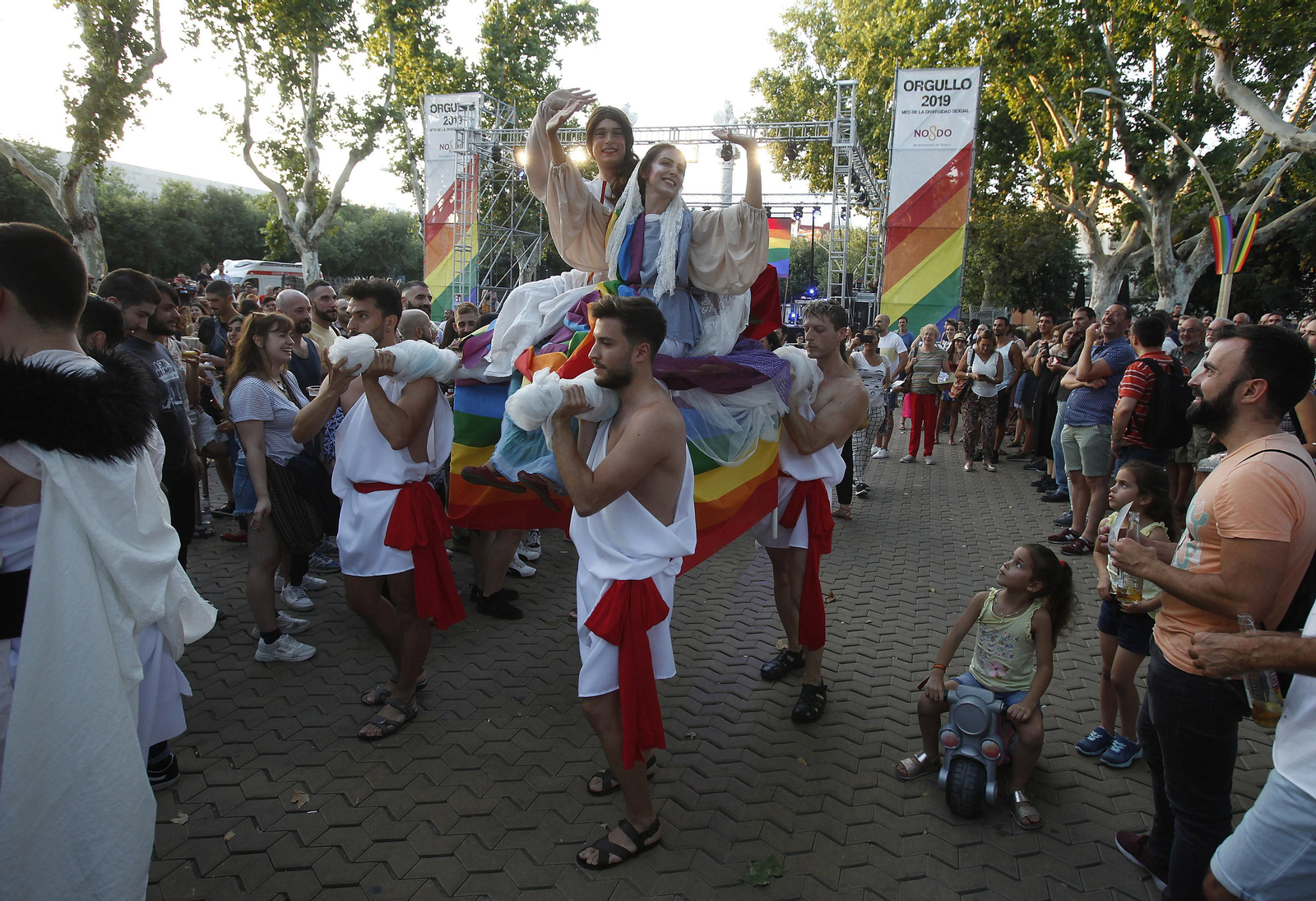 Imágenes del pregón del orgullo gay