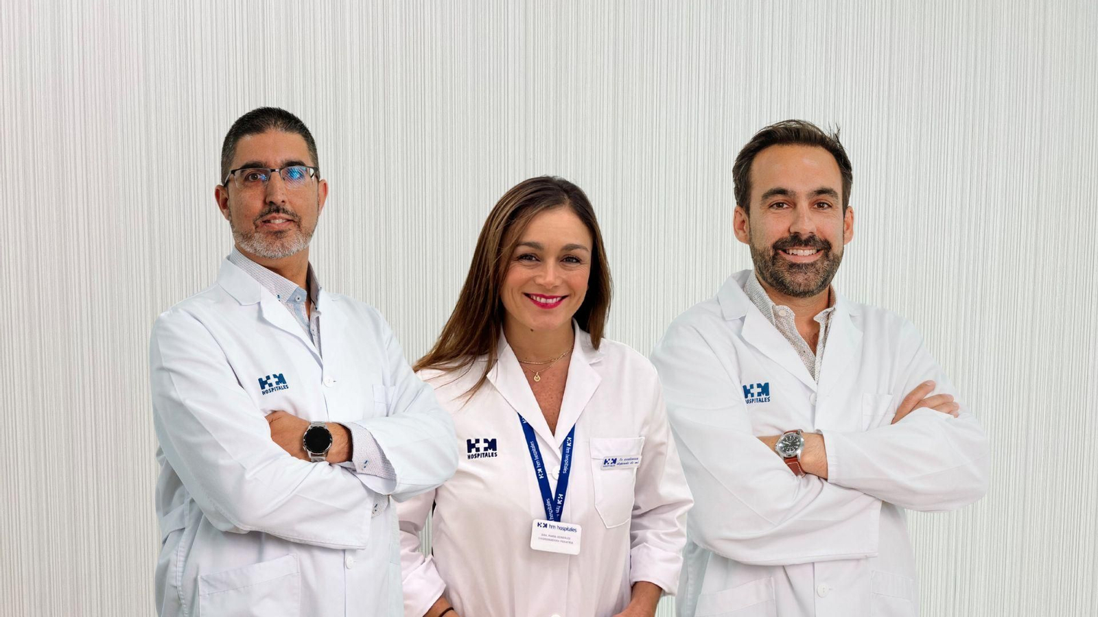 Jefes del Servicio de Urgencias Generales y Pediátricas y el jefe del Servicio de Neumología