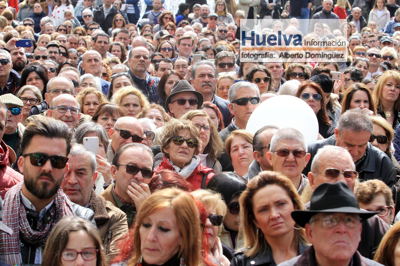 Imágenes de la manifestación contra la derogación de la prisión permanente revisable celebrada en Huelva