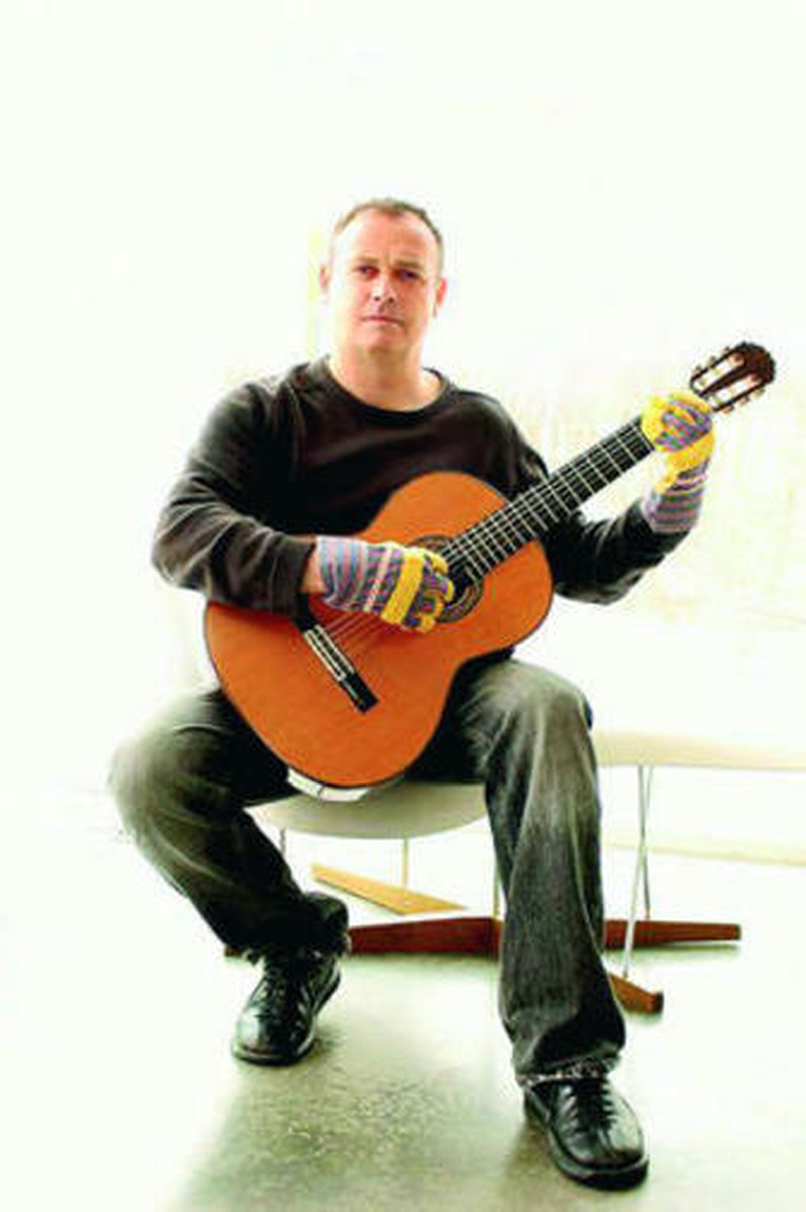 El actor y músico Pablo Carbonell ofrece esta noche un concierto en la sala El Tren.