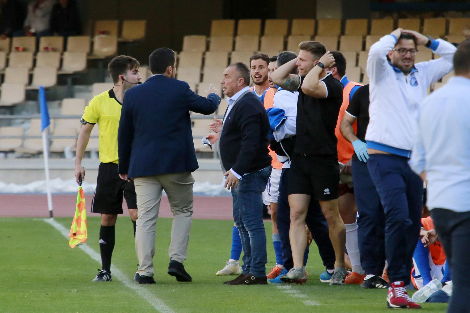 Derbi entre Xerez DFC y Xerez CD en Chapín