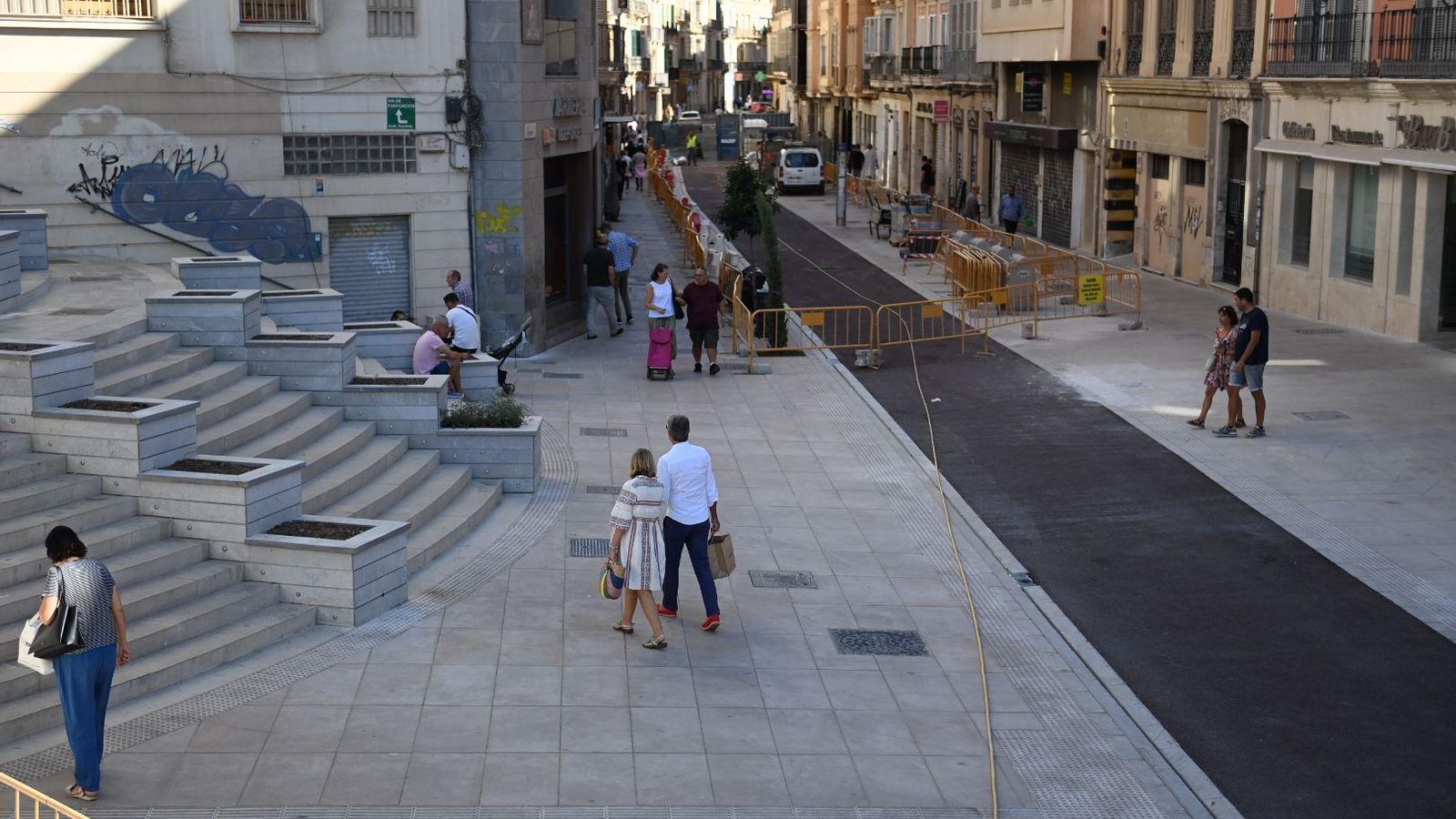 El Ayuntamiento espera finalizar los trabajos de la fase 1 de Carretería y comenzar la fase 2 y la 1 de Álamos a mediados de octubre. El Ayuntamiento espera finalizar los trabajos de la fase 1 de Carretería y comenzar la fase 2 y la 1 de Álamos a mediados de octubre.