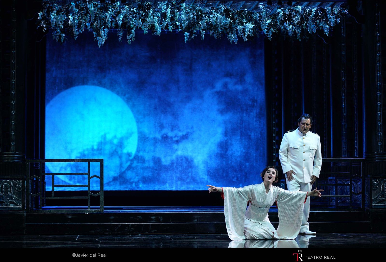 Una imagen de la 'Madama Butterfly' con dirección escénica de Mario Gas que acoge el Teatro Real.