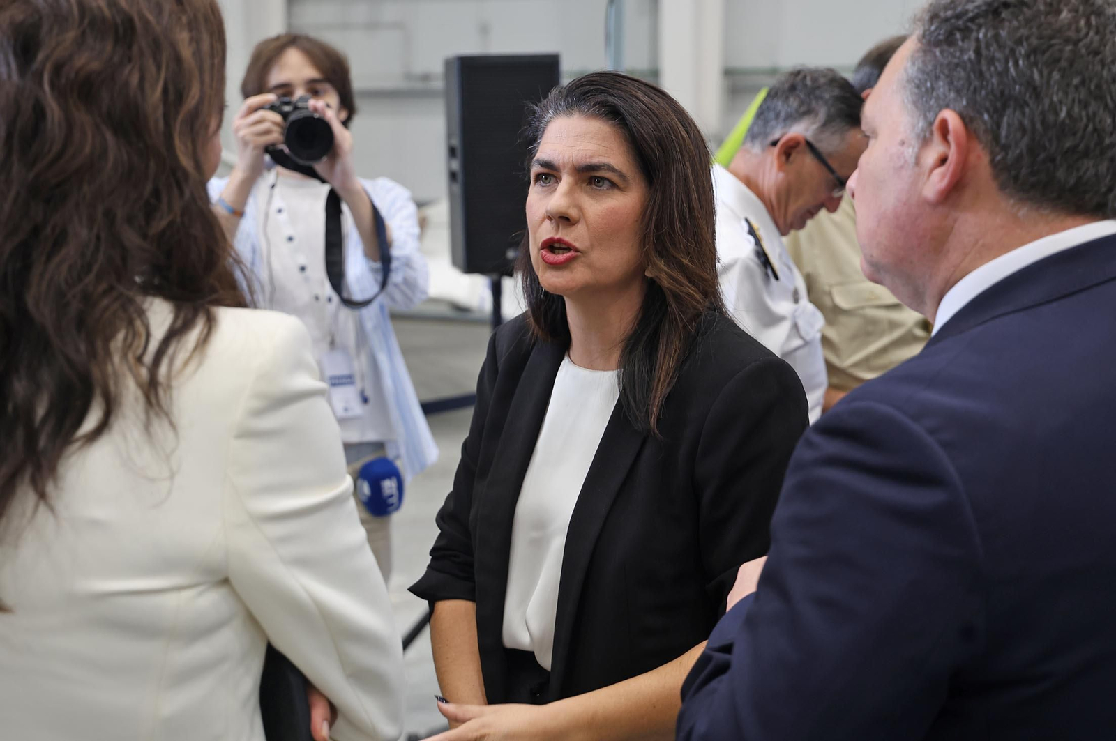 Imágenes de la inauguración del CEUS por Pedro Sánchez en Moguer