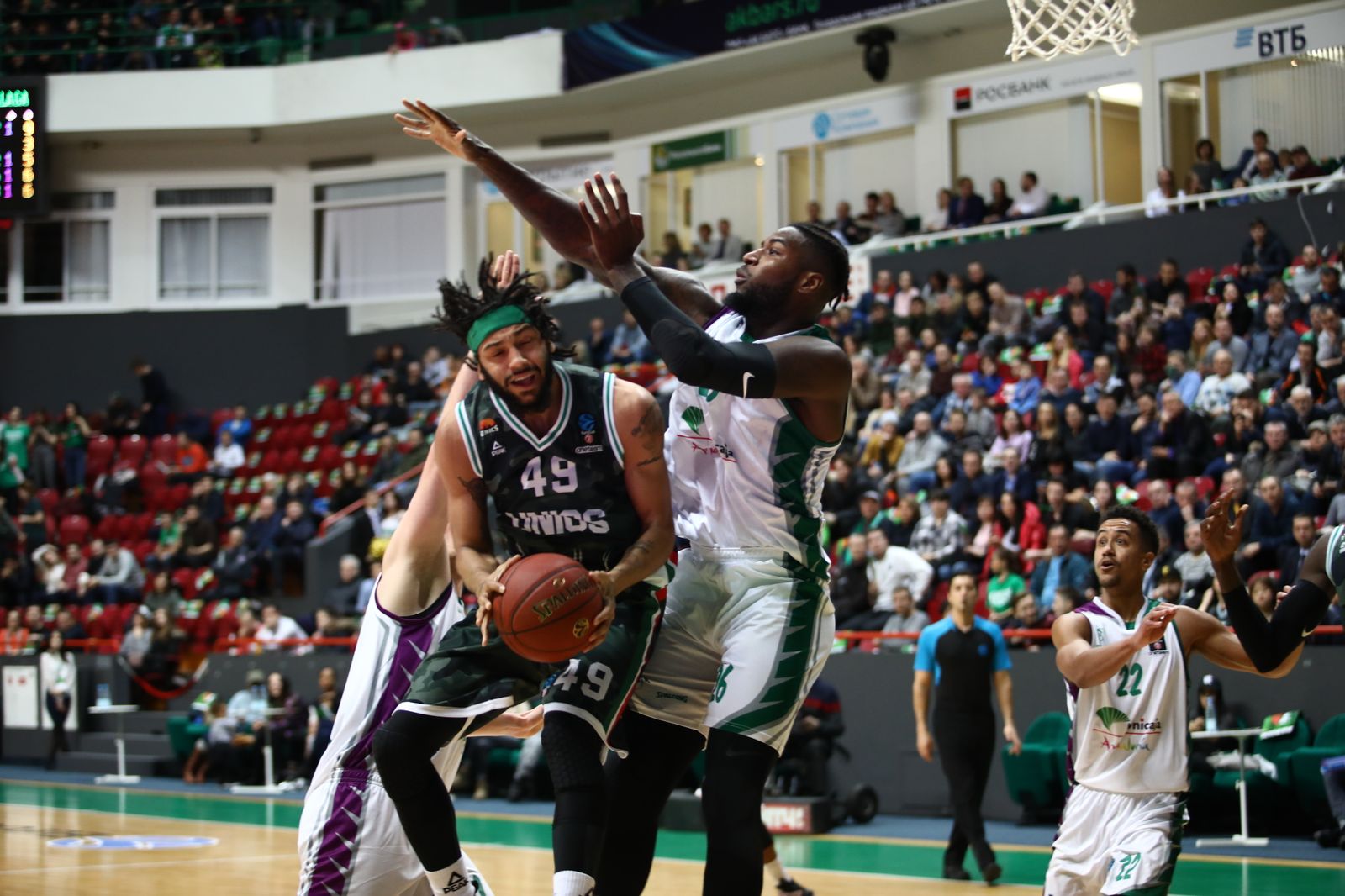 Las imágenes del Unics Kazan-Unicaja Baloncesto