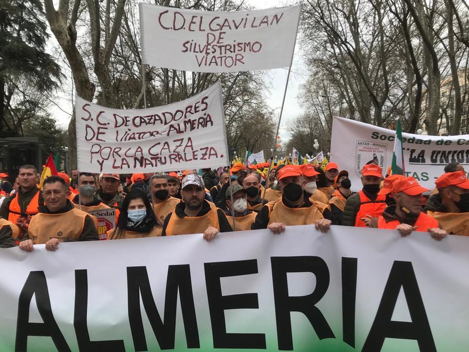 Fotogalería de la manifestación del campo almeriense