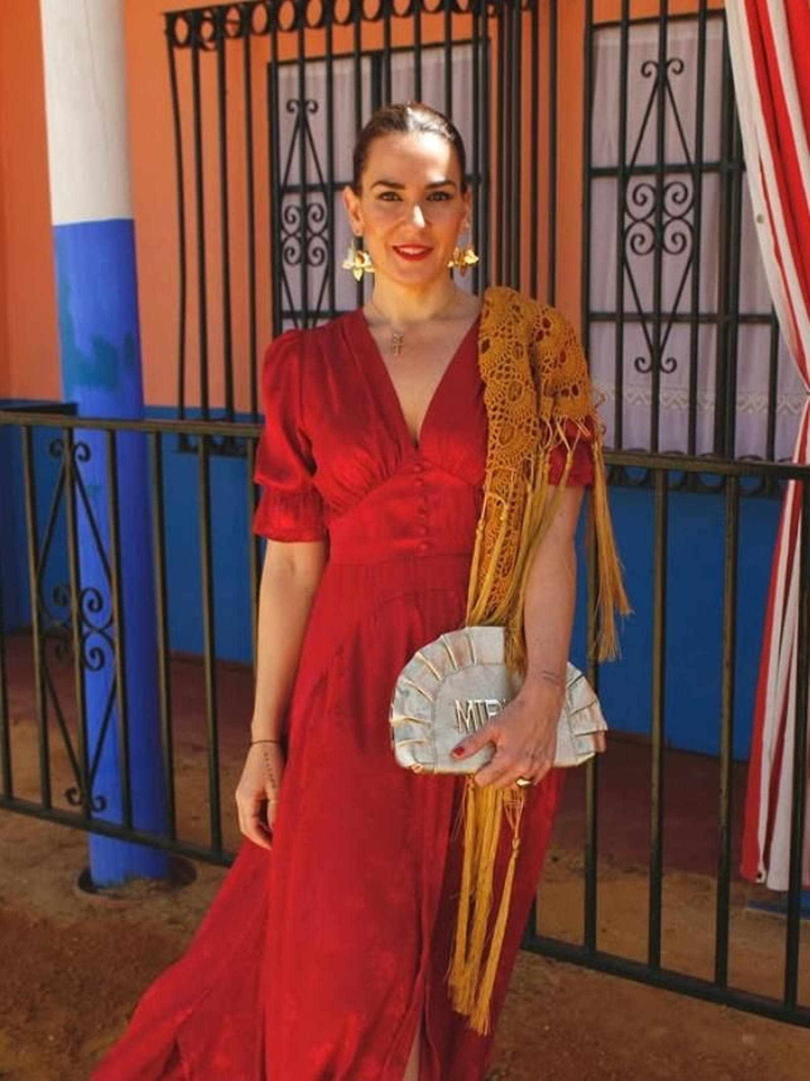 Tala Álvarez Pareja Obregón con look para la noche del pescaíto.