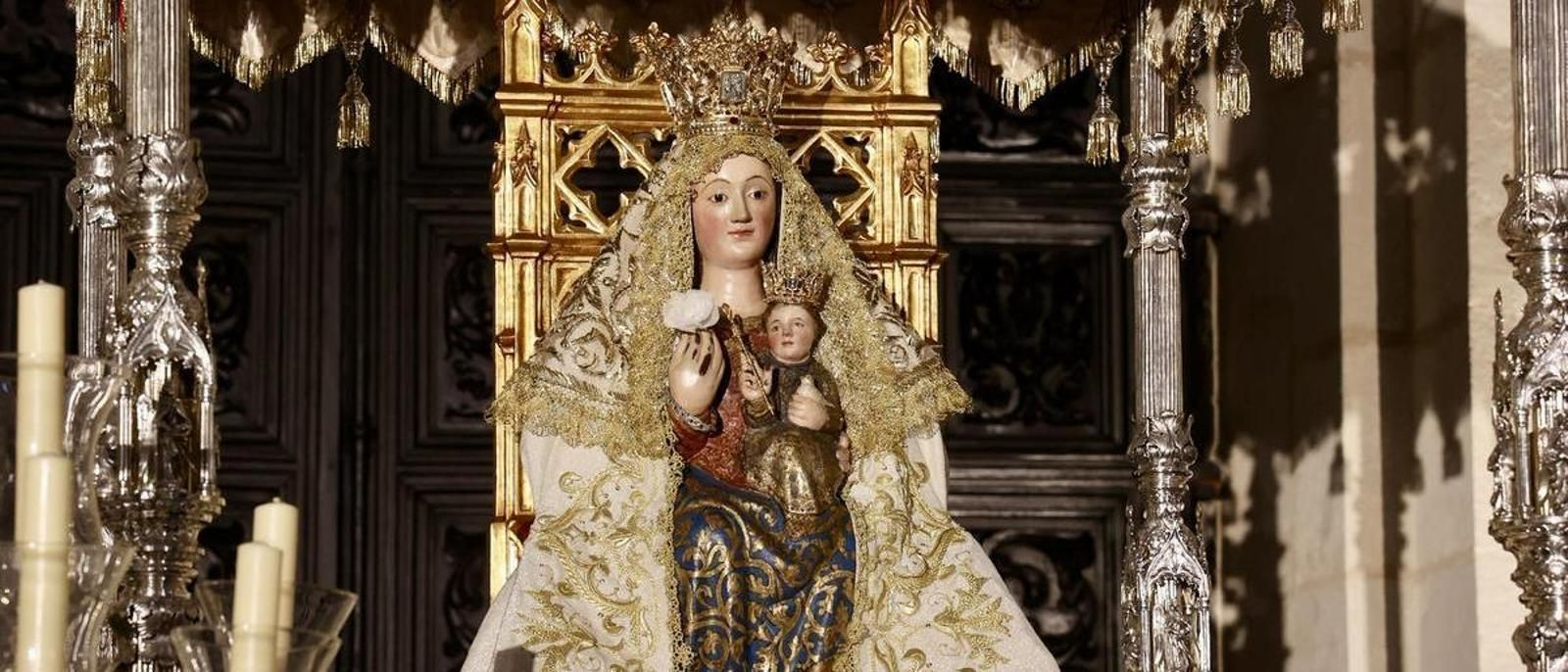 Virgen de Valme para la procesión