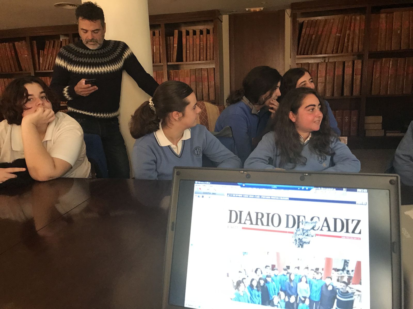 Visita del Colegio San Vicente de Paúl