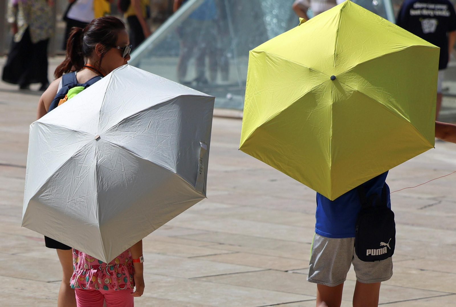 Así se combate el calor en Málaga el primer día de agosto