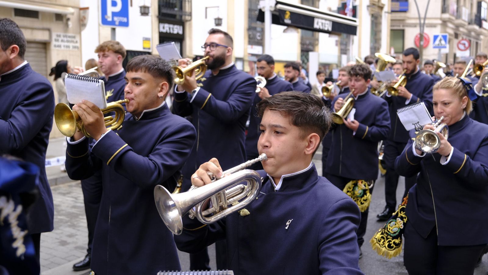 La Borriquita en la Semana Santa de Almería 2025, en imágenes