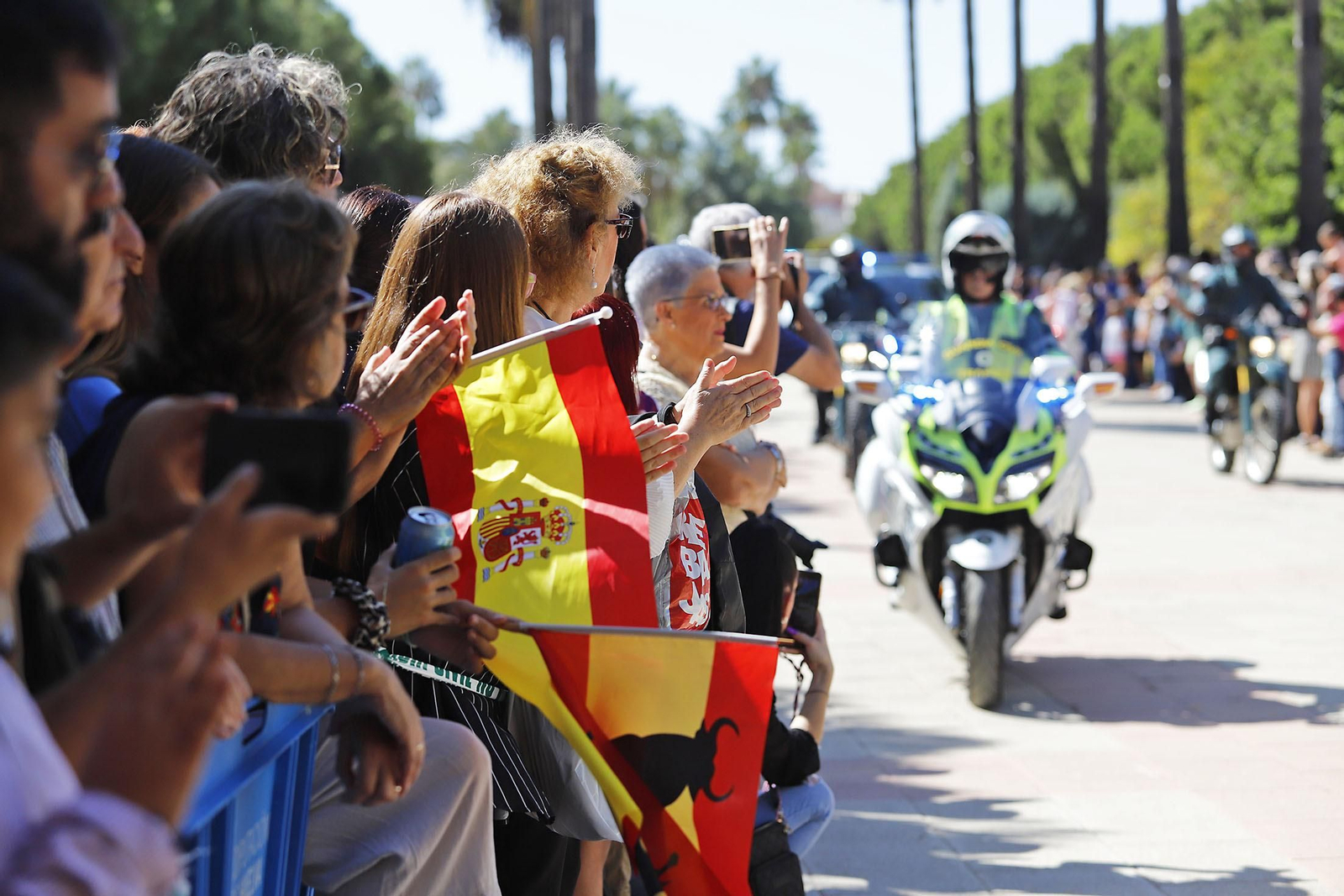 Imágenes de los actos de la Guardia Civil  en Huelva 12 de octubre, Día del Pilar
