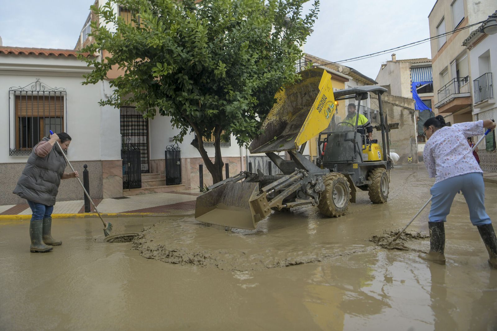 Daños provocados por la DANA de noviembre de 2024 en Chauchina