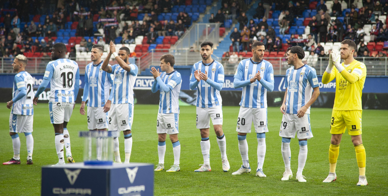 Las fotos del Eibar - Málaga CF