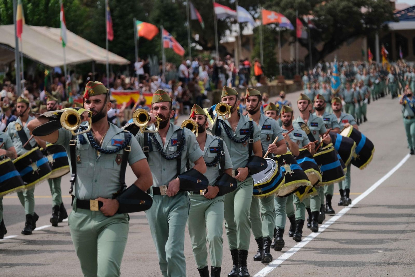 La celebración del 104 aniversario de La Legión en imágenes