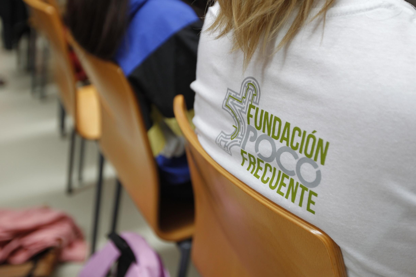 Fotos mural reivindicativo enfermedades raras Universidad de Almería-UAL