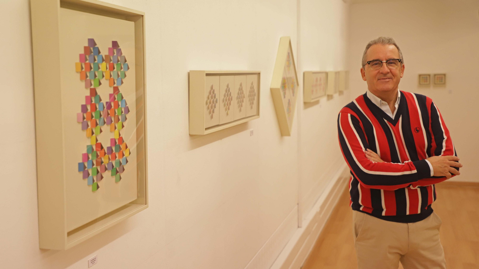 Fotos de la exposición 'Coloraturas' en Algeciras