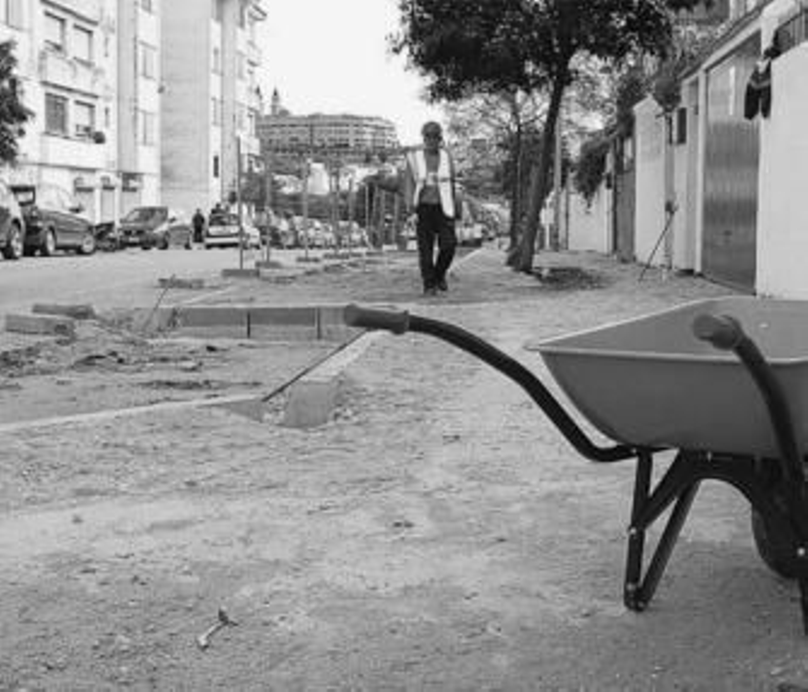 Imagen de archivo de unas obras en la barriada de El Saladillo.