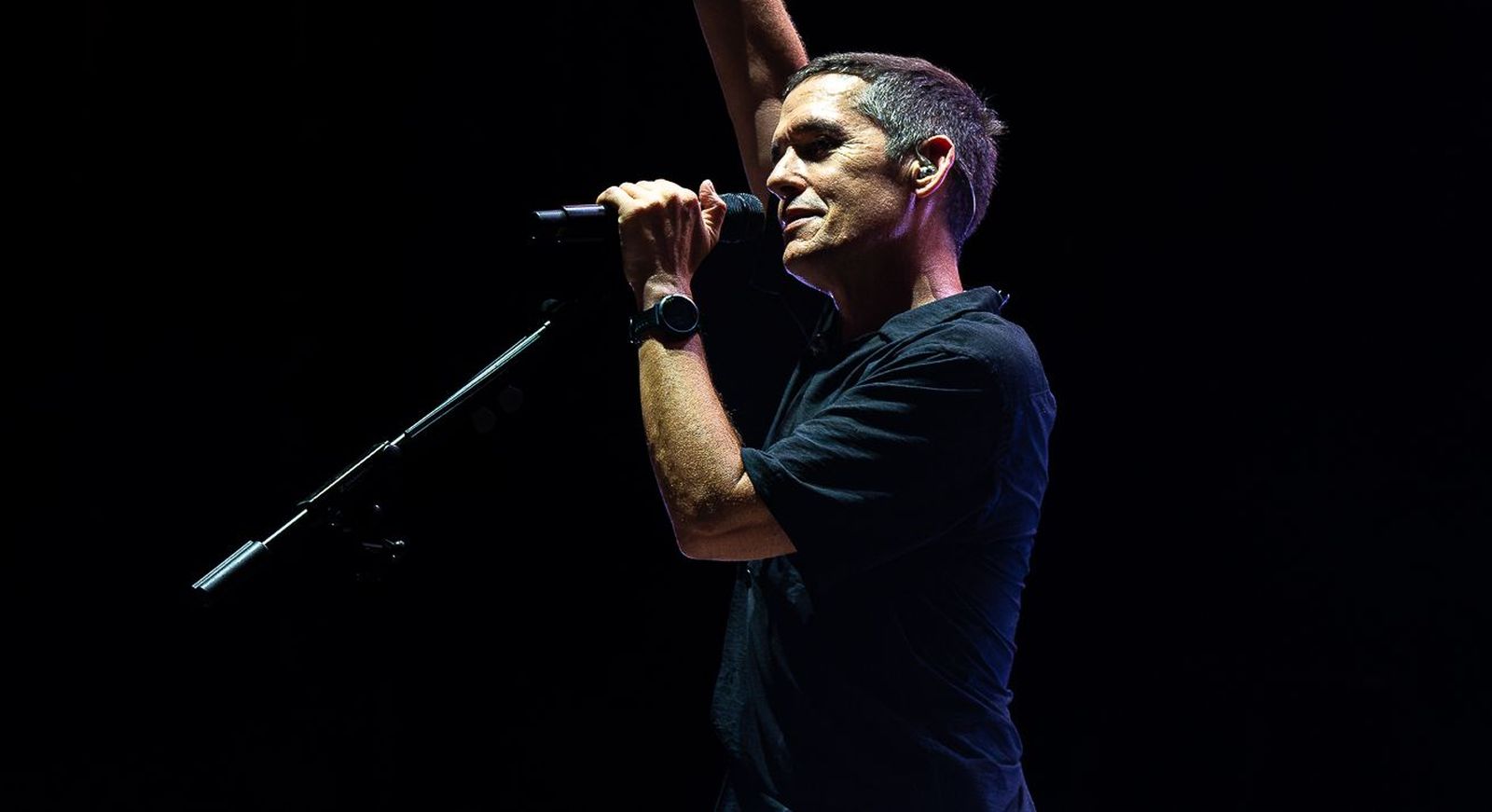 El líder de Maldita Nerea, Jorge Ruiz Flores.