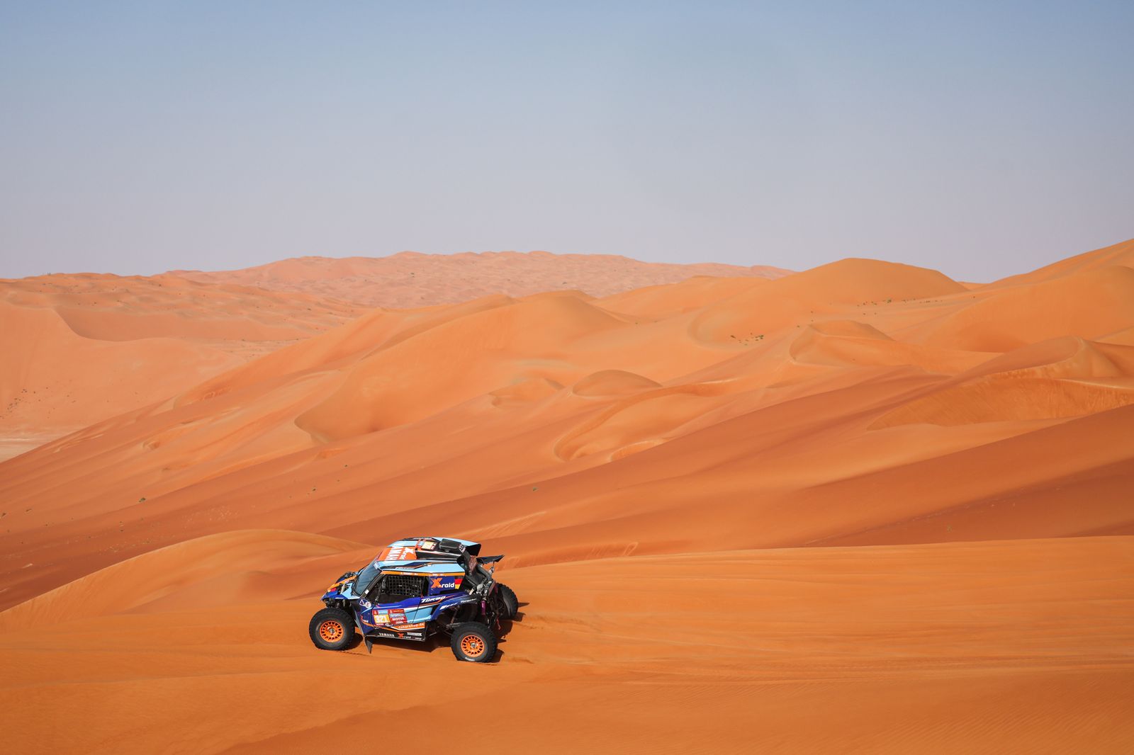 Las espectaculares imágenes del Dakar por las dunas