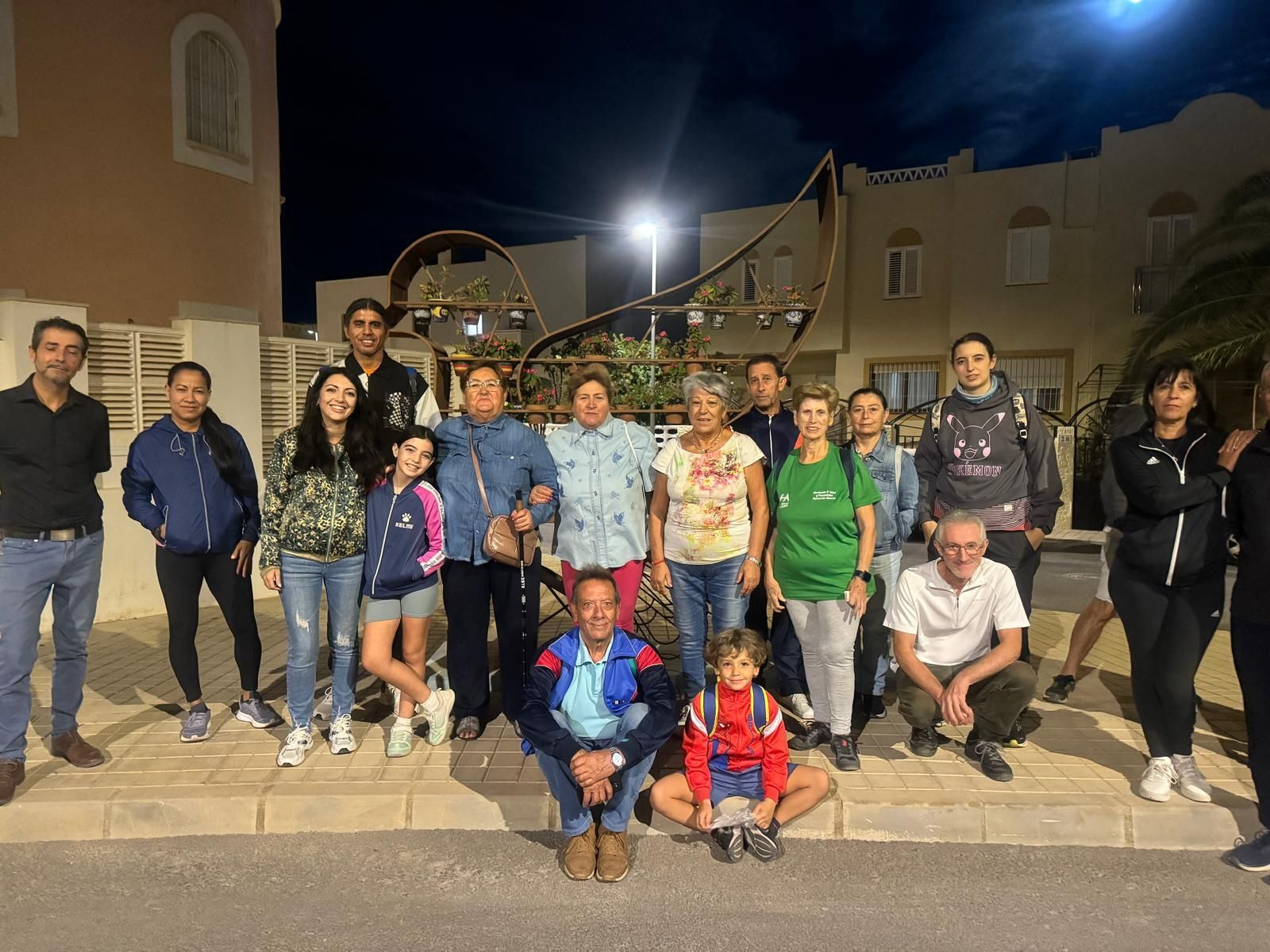 Momento de la ruta Huercaleando