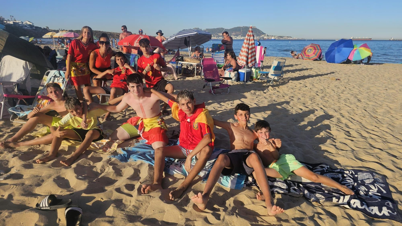 Así vivió el Campo de Gibraltar el España - Inglaterra de la Eurocopa