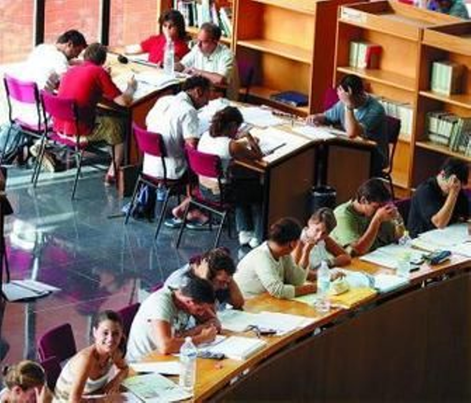 Imagen de archivo de la Biblioteca General de la UMA.