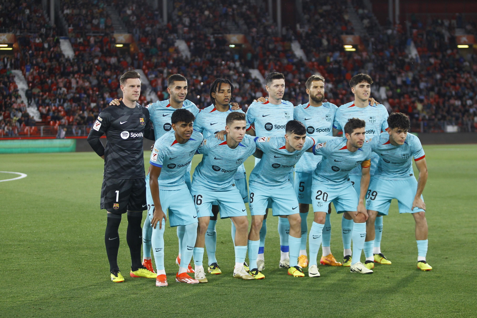 Las mejores imágenes del partido U.D. Almería-F.C. Barcelona