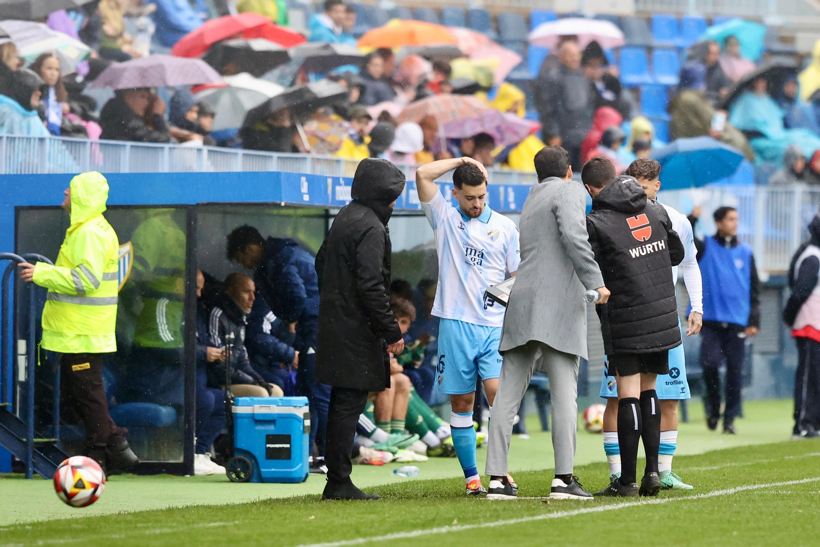 El Málaga CF-Linares Deportivo, fotos El Málaga CF-Linares Deportivo, fotos