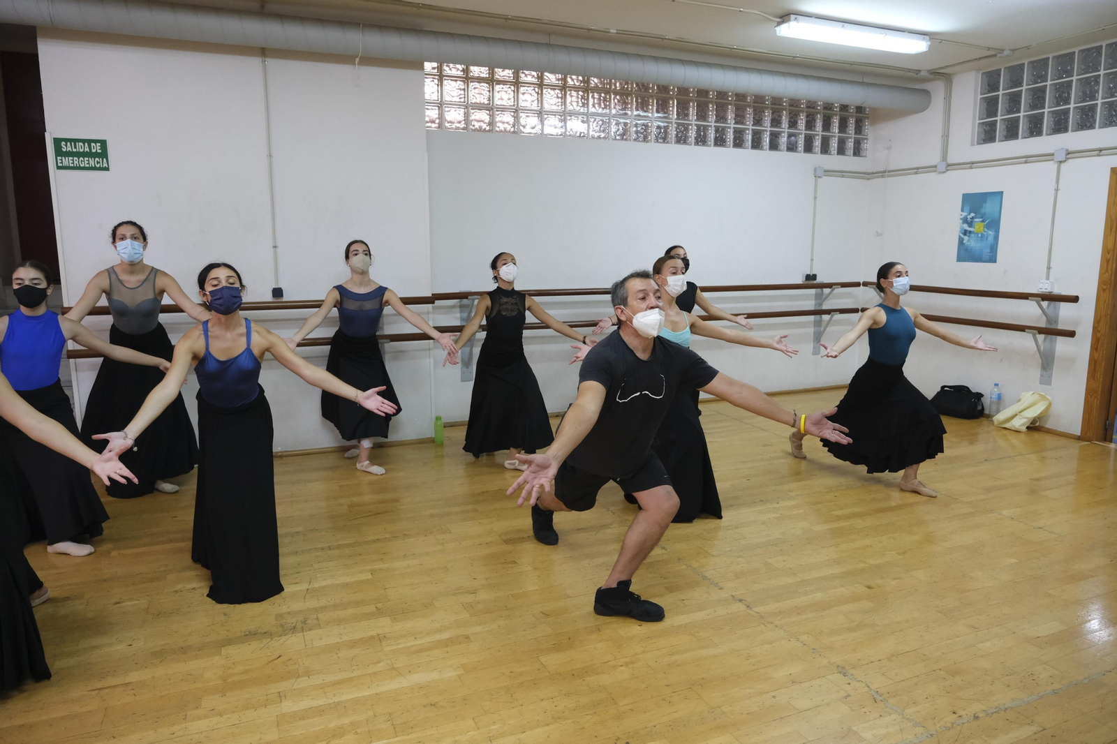 Fotogalería clases magistrales Víctor Ullate y Eduardo Lao en Centro de Danza Entreacto.
