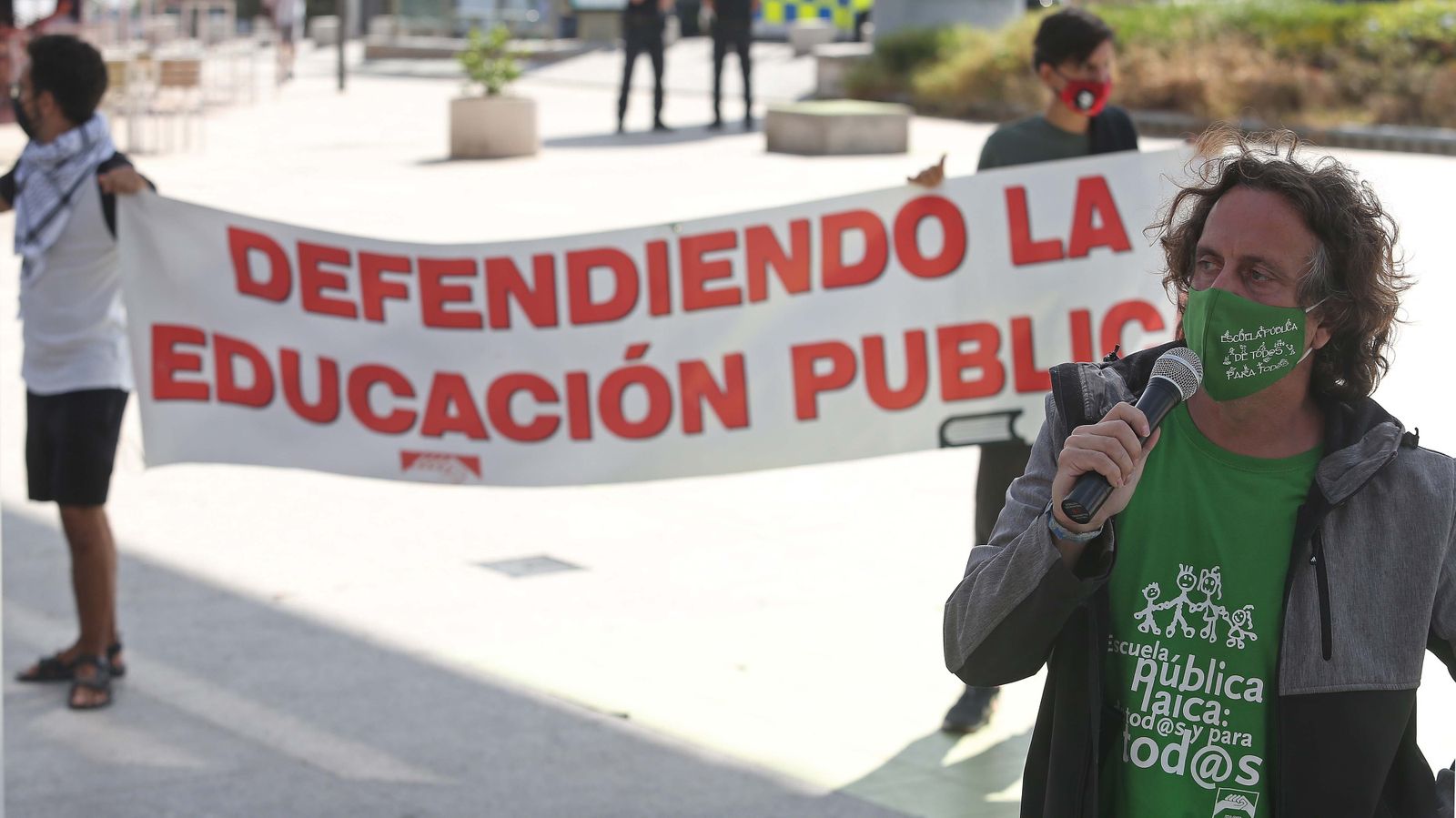 Concentración de Marea Verde en Algeciras