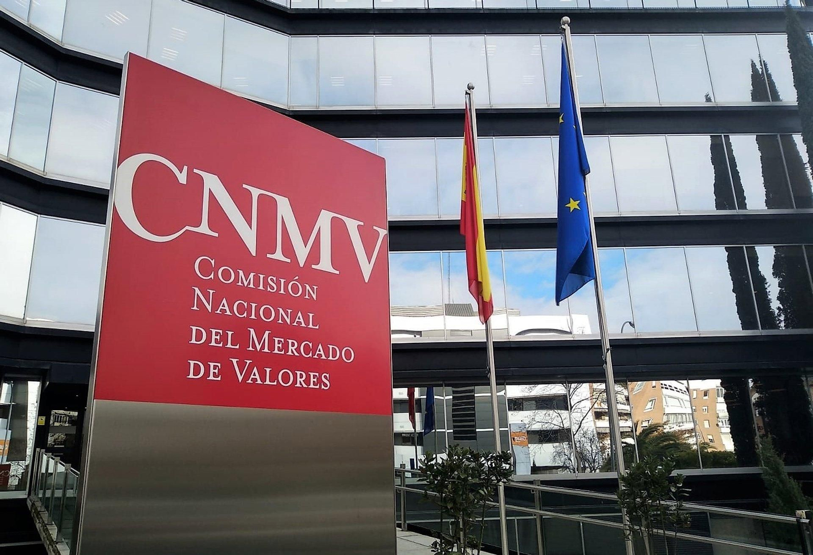 Sede de la Comisión Nacional del Mercado de Valores (CNMV).