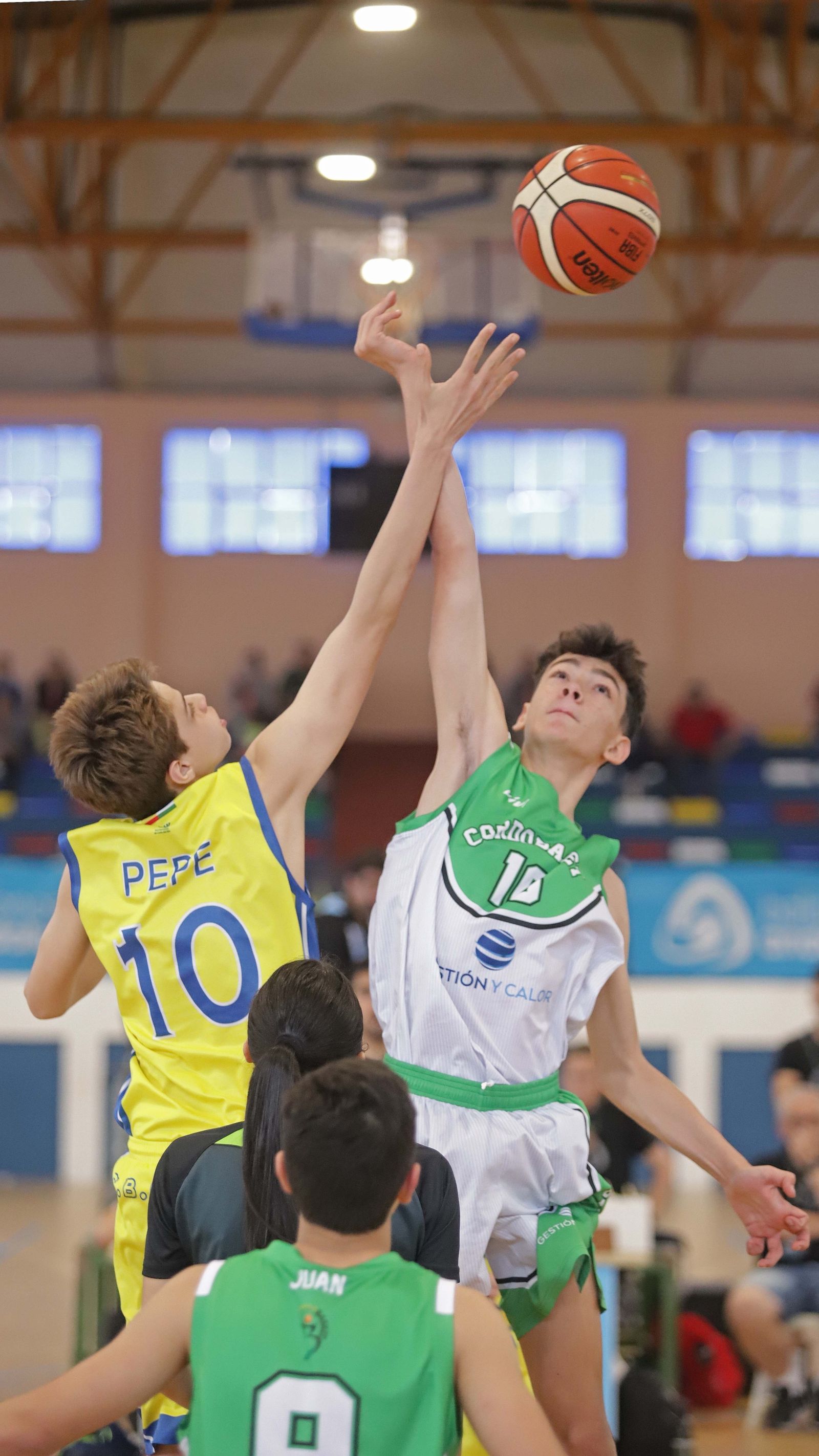 Tercera jornada del campeonato de Andalucía de Baloncesto infantil masculino en La Línea