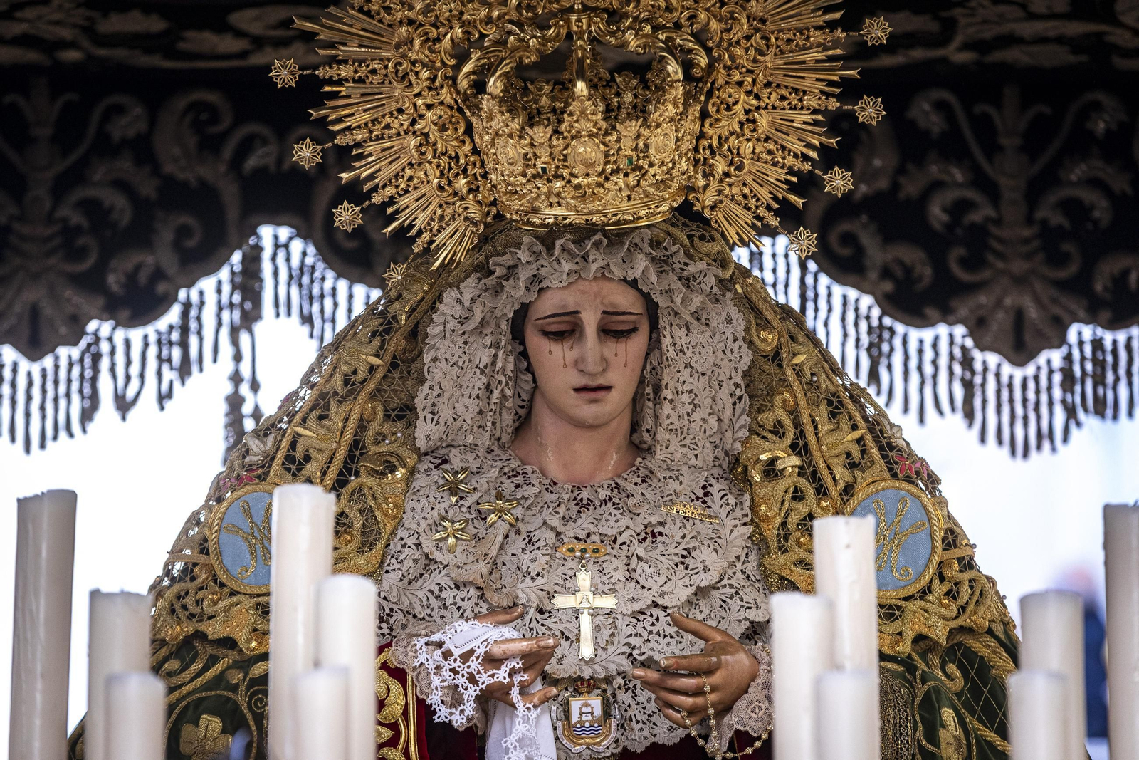 La imagen de María Santísima de Gracia y Esperanza