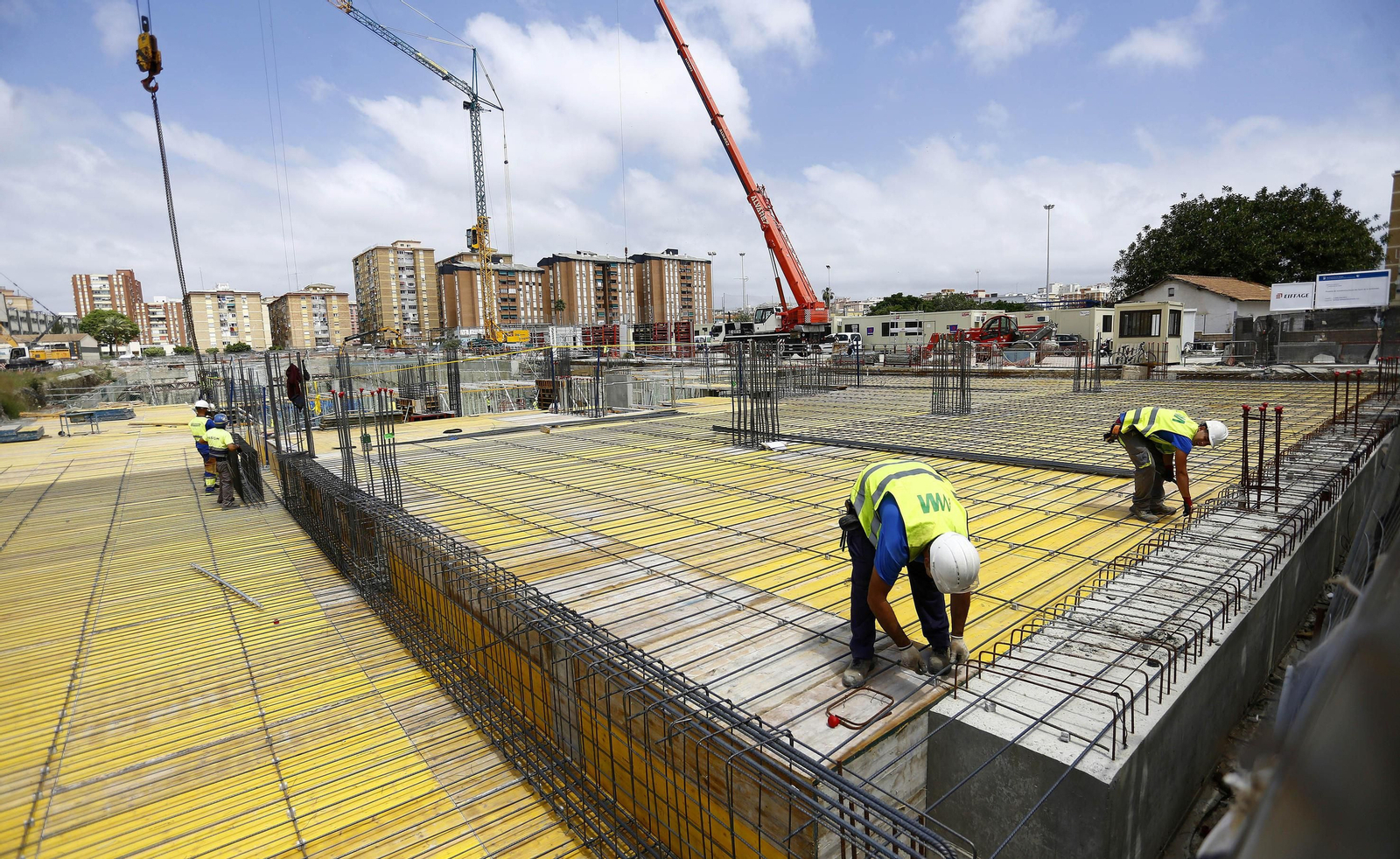 Fotos del avance de las obras de las nuevas torres de Málaga Fotos del avance de las obras de las nuevas torres de Málaga