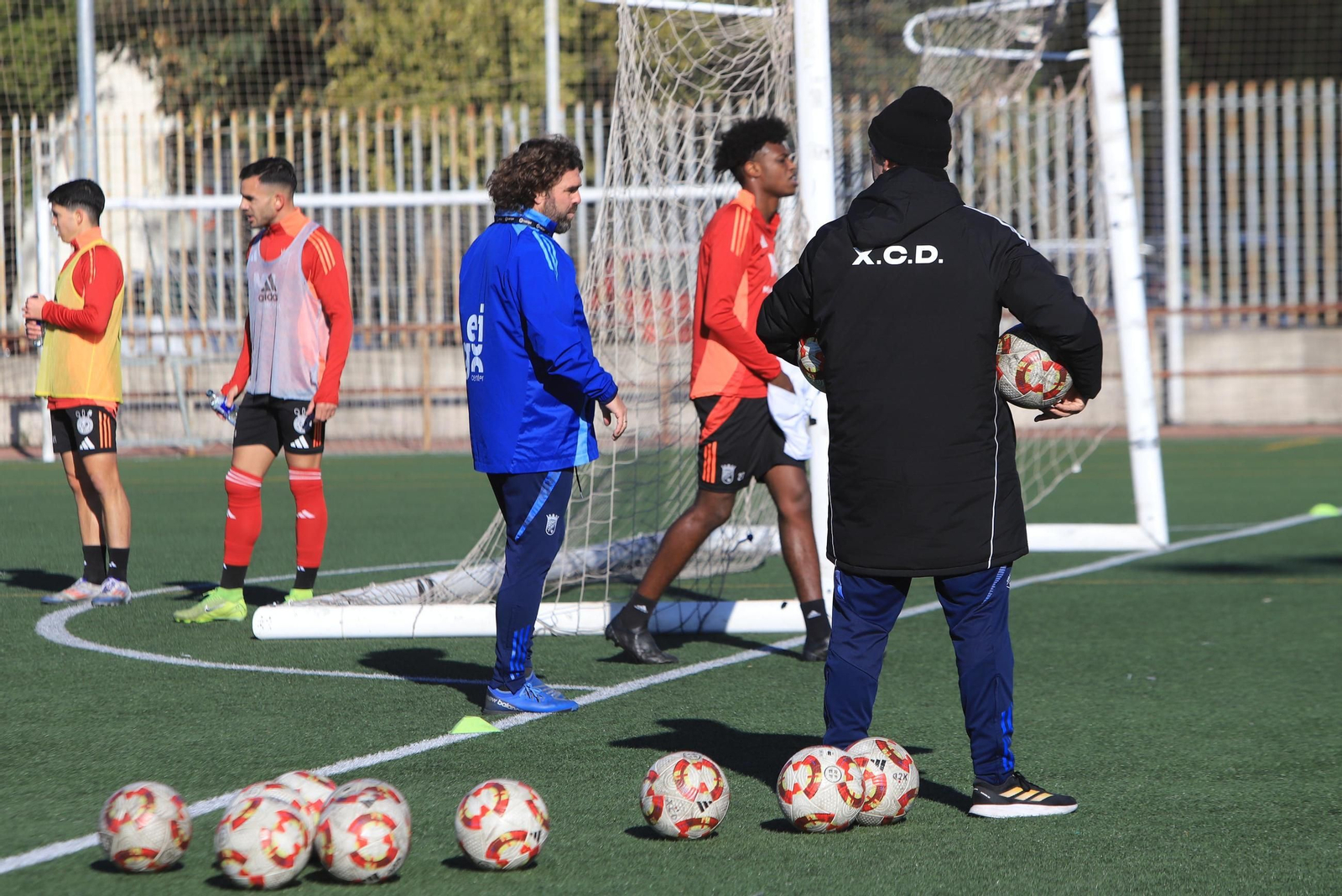 Primer entrenamiento de 2025 del Xerez CD
