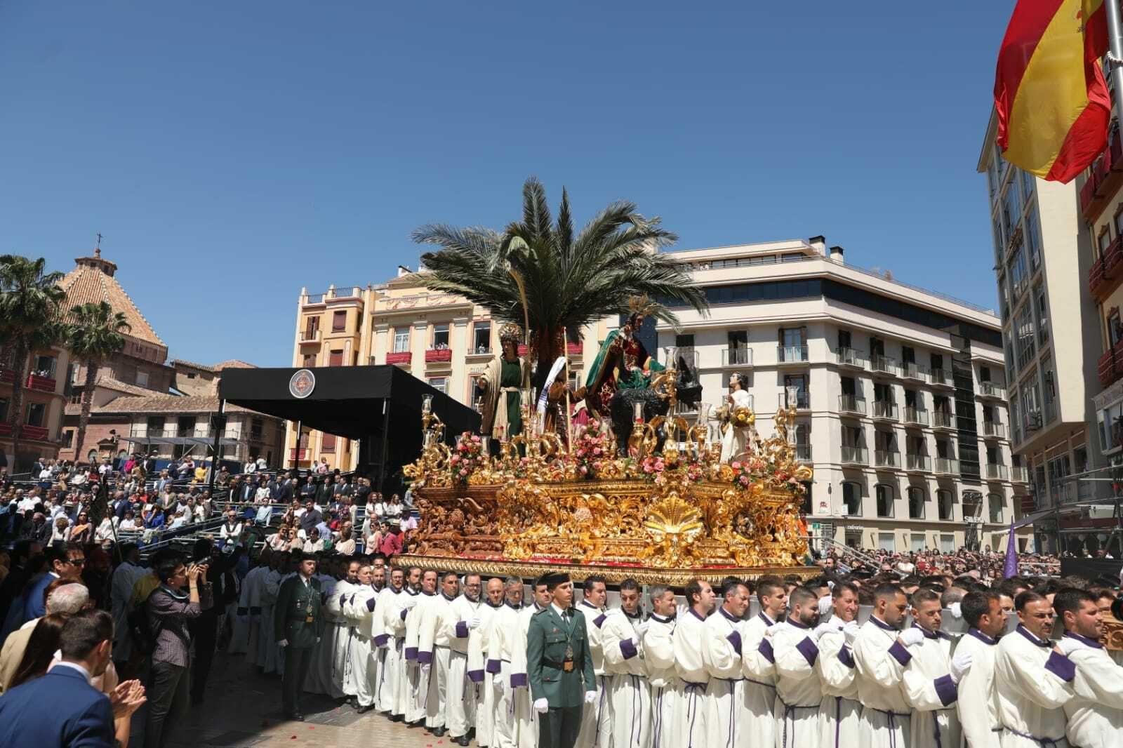 Las fotos de Pollinica en el Domingo de Ramos en Málaga