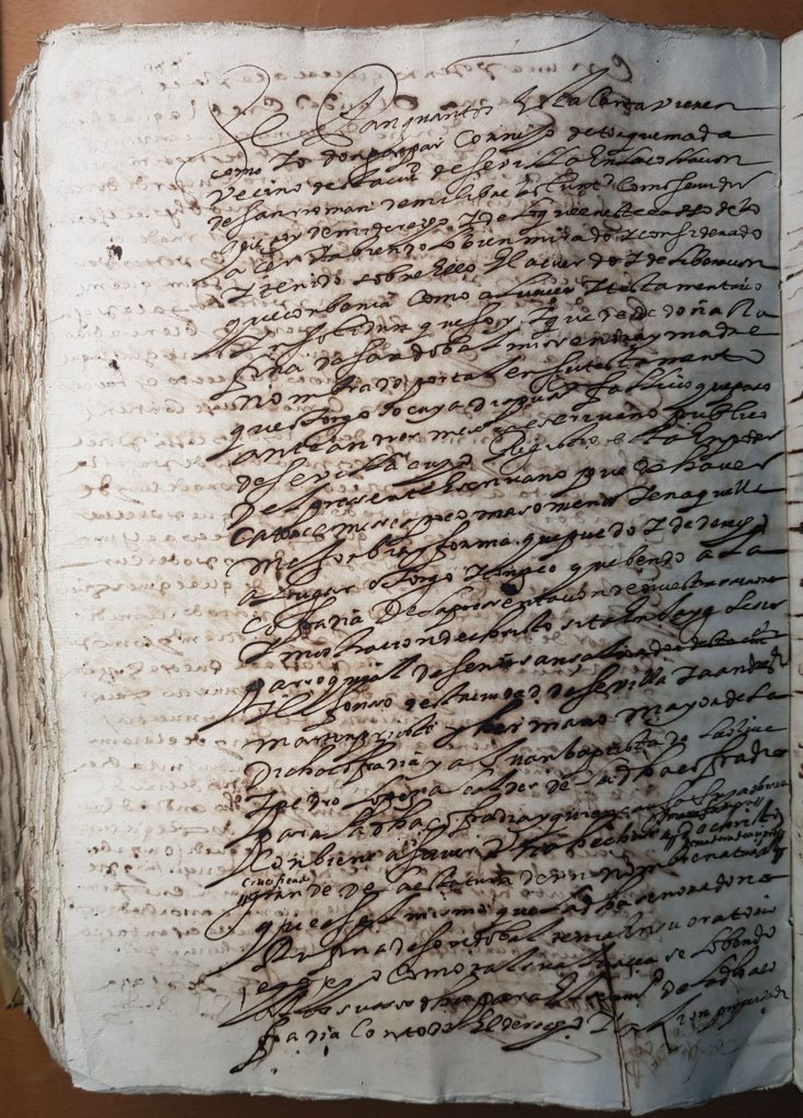 Escritura de venta del Cristo del Calvario por los herederos de Pérez de Torquemada