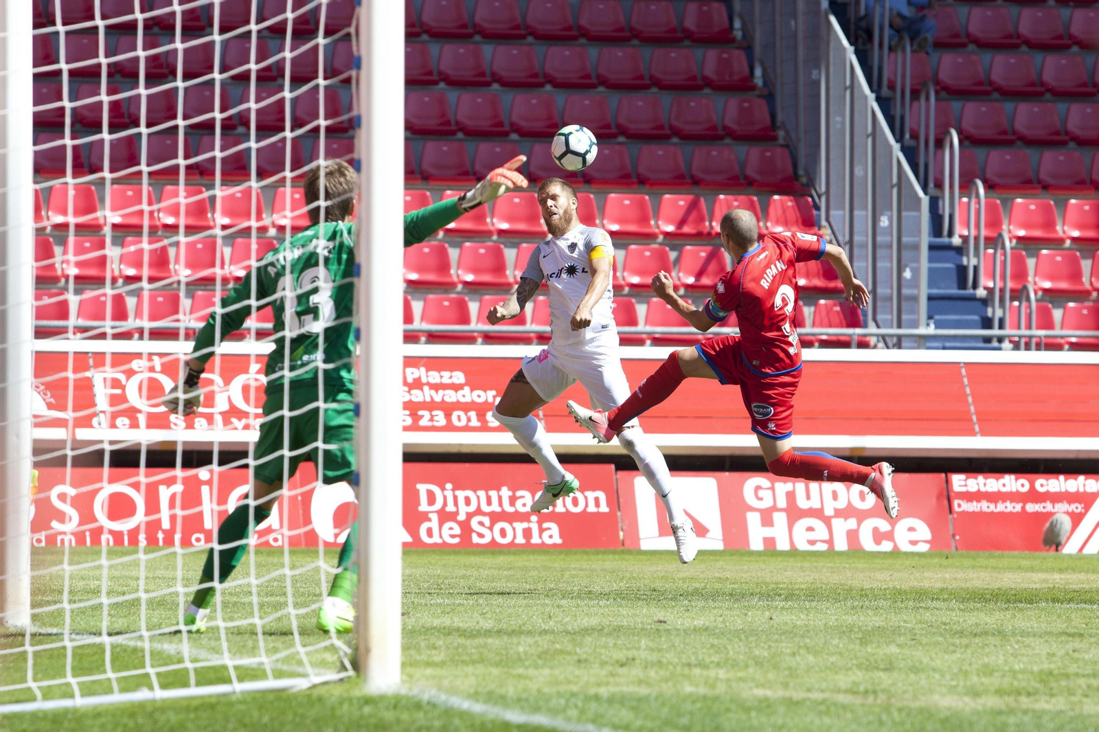 Las imágenes del Numancia-Almería