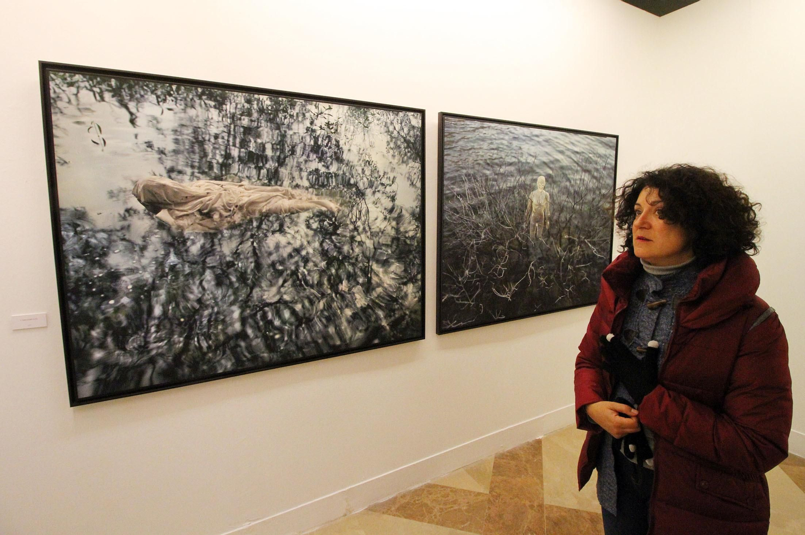 Imágenes de la inauguración de dos exposiciones de Latitudes: 'Cespedosa', de Castro Prieto, y 'Untitled', de Teun Hocks