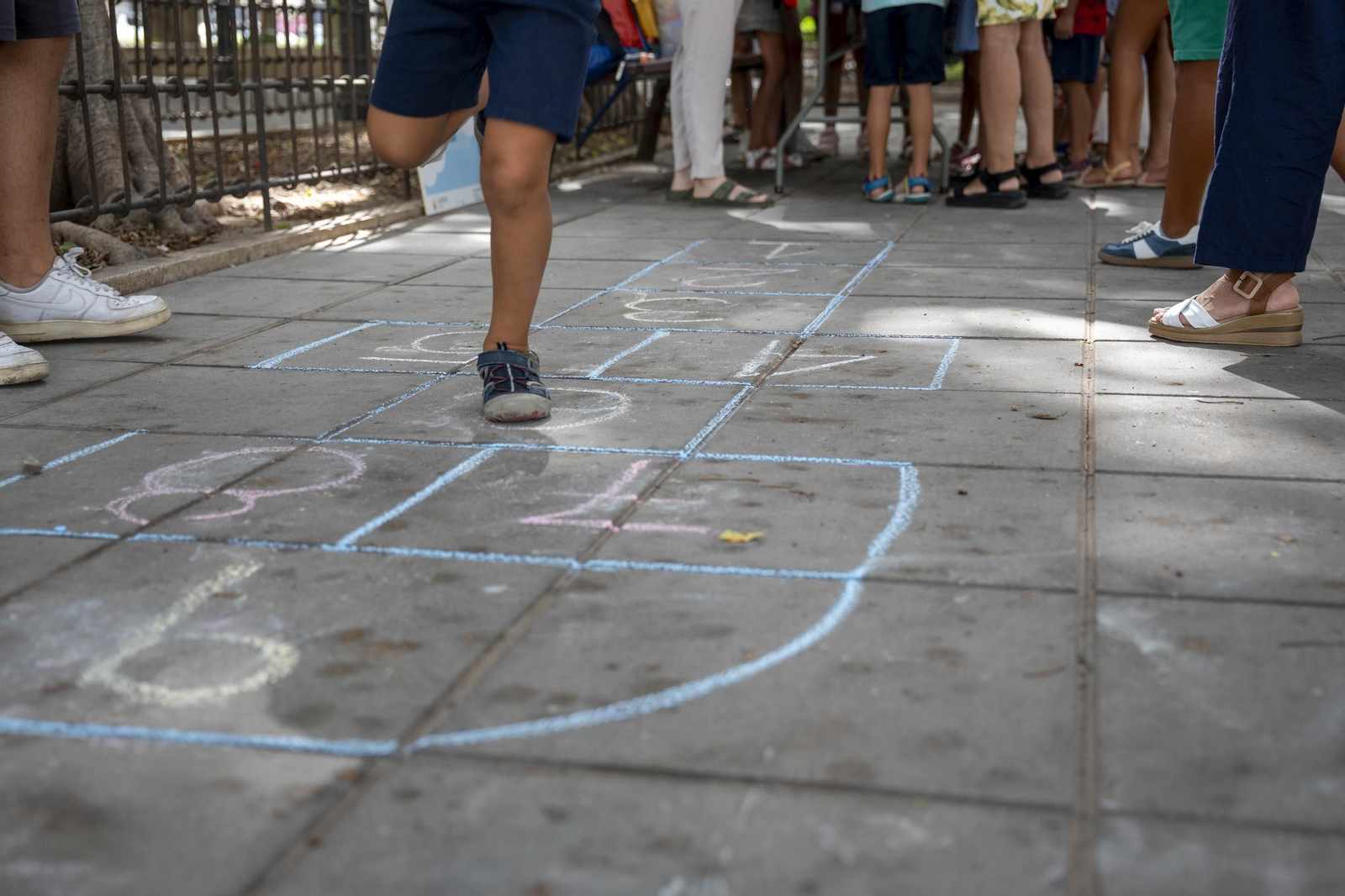 Las mejores fotos de los juegos infantiles en la Feria de Almería