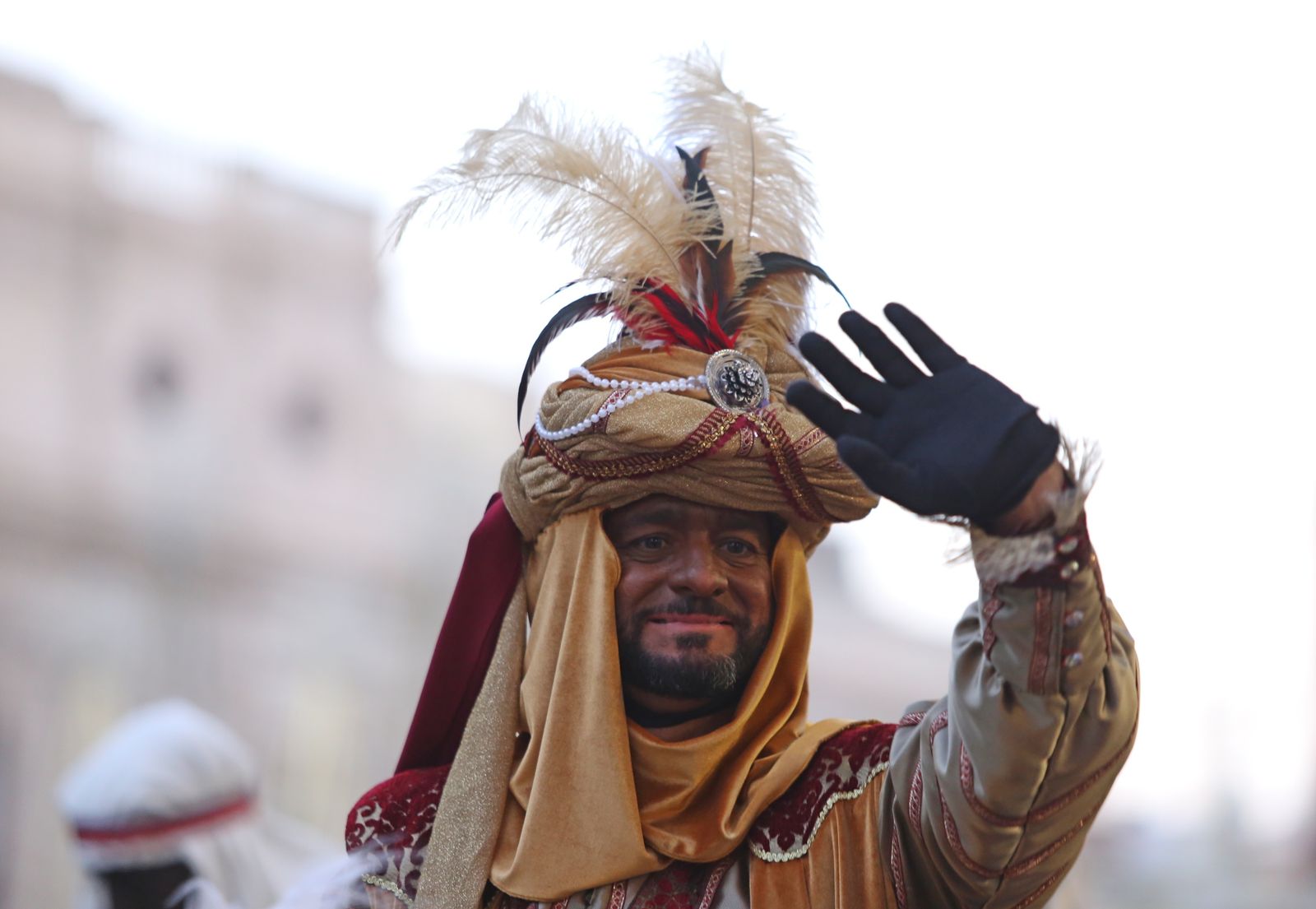 El cortejo del Heraldo, en imágenes