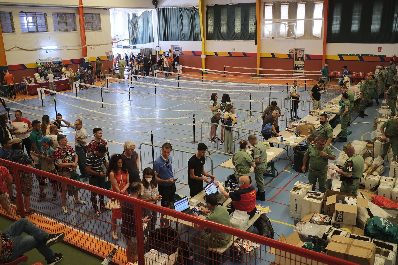 La previa de los 101 de la Legión, en fotos