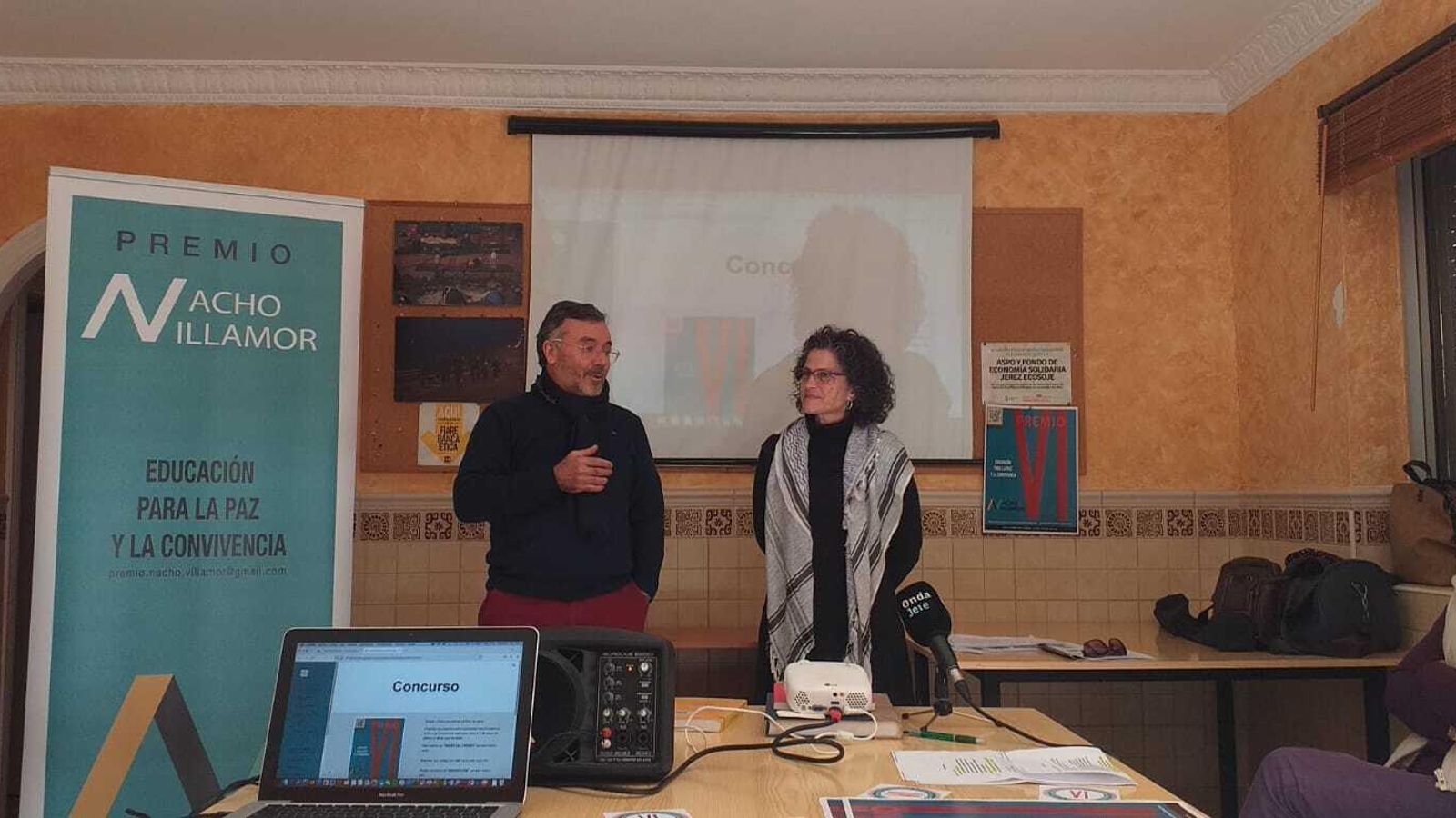 Un momento de la presentación.