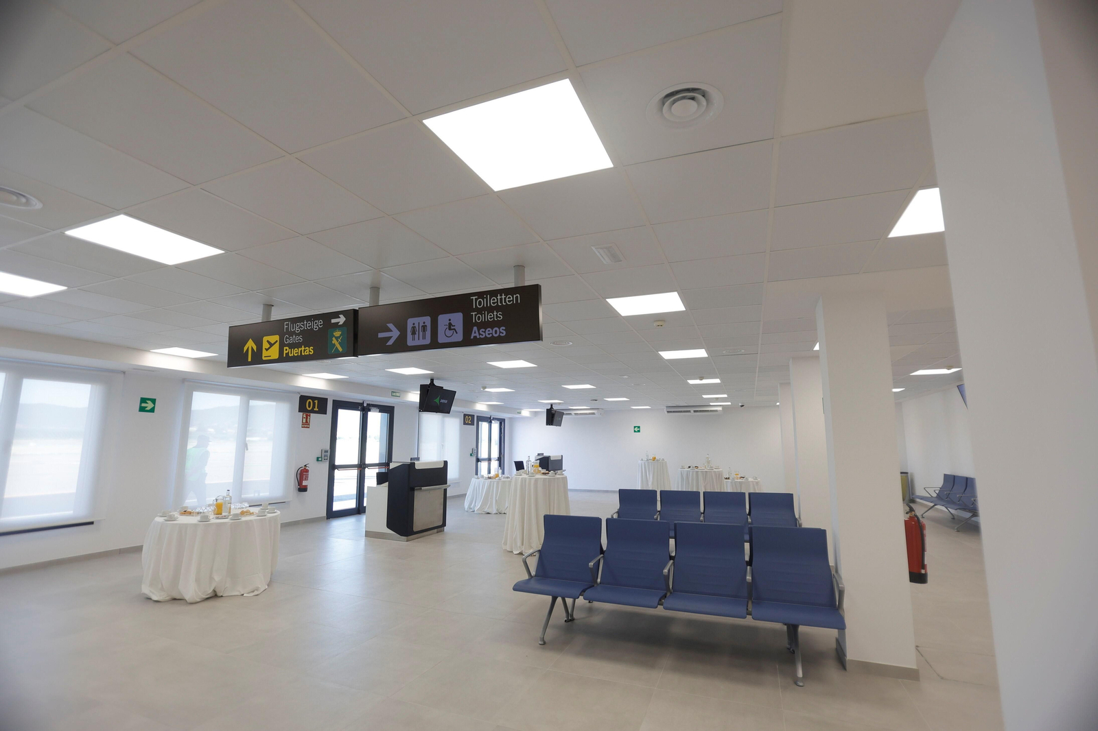 Las mejores imágenes de la ampliación de la terminal del aeropuerto de Córdoba Las mejores imágenes de la ampliación de la terminal del aeropuerto de Córdoba